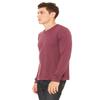 Bella Canvas Jersey Long-Sleeve T-Shirt (3501) Maroon Triblend, 2XL view 2