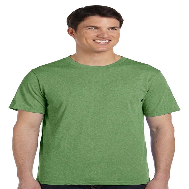 Bella Canvas Triblend Short-Sleeve T-Shirt (3413C) Green Triblend, S