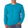Jerzees 5.6 oz. 50/50 Heavyweight Blend Long-Sleeve T-Shirt (29L) California Blue, XL view 2