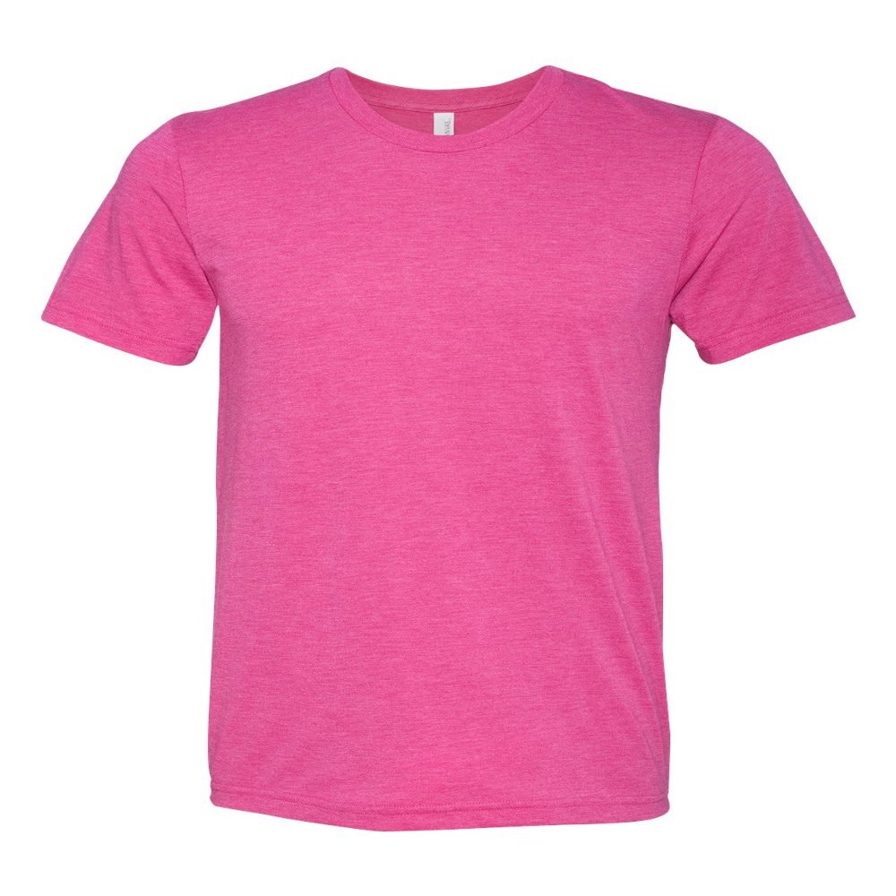 Bella Canvas Triblend Short-Sleeve T-Shirt (3413C) Berry Triblend, S