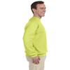 Jerzees 8 oz. 50/50 Fleece Crew (562) Safety Green, 3XL view 4