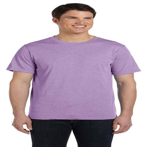 Bella Canvas Triblend Short-Sleeve T-Shirt (3413C) Purple Triblend, M