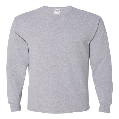 Jerzees 5.6 oz. 50/50 Heavyweight Blend Long-Sleeve T-Shirt (29L) Athletic Heather, M