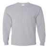 Jerzees 5.6 oz. 50/50 Heavyweight Blend Long-Sleeve T-Shirt (29L) Athletic Heather, M view 1
