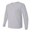 Jerzees 5.6 oz. 50/50 Heavyweight Blend Long-Sleeve T-Shirt (29L) Athletic Heather, M view 3