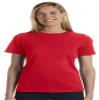 Bella Canvas Missy's Relaxed Jersey Short-Sleeve T-Shirt (B6400)- RED,L view 1