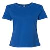 Bella Canvas Missys Relaxed Jersey Short-Sleeve T-Shirt (B6400) True Royal, XL view 1