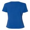 Bella Canvas Missys Relaxed Jersey Short-Sleeve T-Shirt (B6400) True Royal, XL view 4
