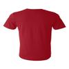 Poly-Cotton Short-Sleeve T-Shirt (3650) Red, XS view 4