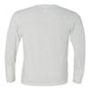 Bella Canvas Jersey Long-Sleeve V-Neck T-Shirt (3425) White Fleck Triblend, XS view 4