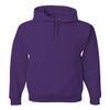 Jerzees 8 oz., 50/50 NuBlend Fleece Pullover Hood (996)- DEEP PURPLE,3XL view 1