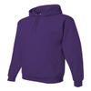 Jerzees 8 oz., 50/50 NuBlend Fleece Pullover Hood (996)- DEEP PURPLE,3XL view 3