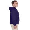 Jerzees 8 oz., 50/50 NuBlend Fleece Pullover Hood (996)- DEEP PURPLE,3XL view 4