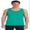 Bella Canvas Jersey Tank (3480) Teal, XL view 1