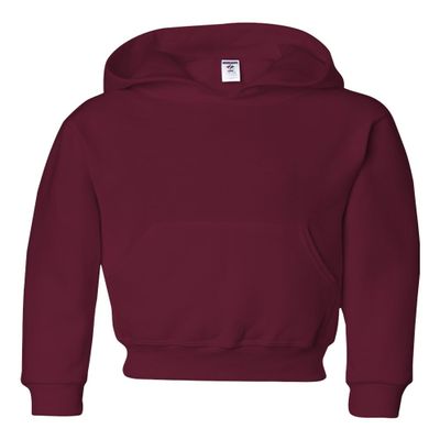 Jerzees Hooded Pullover Sweatshirt (996Y) Maroon, XL