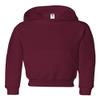Jerzees Hooded Pullover Sweatshirt (996Y) Maroon, XL view 1
