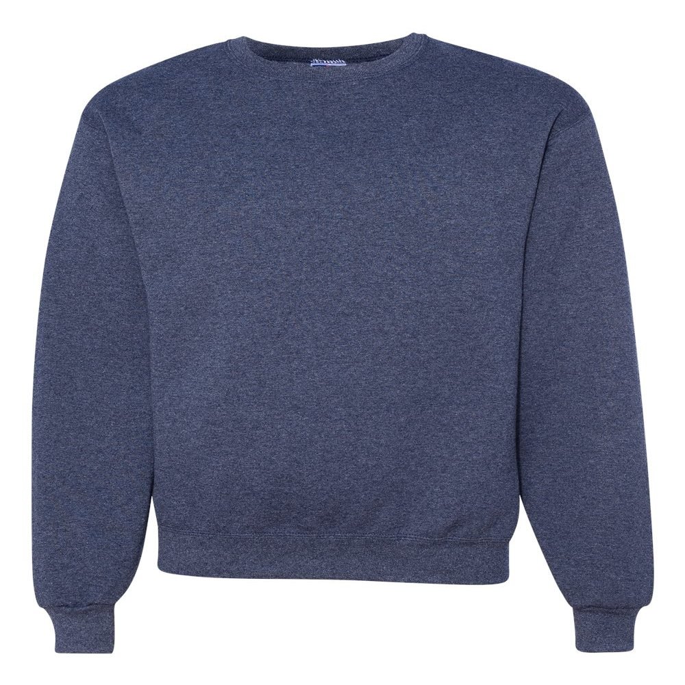 Jerzees 8 oz. 50/50 Fleece Crew (562) Vintage Heather Navy, S