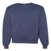 Jerzees 8 oz. 50/50 Fleece Crew (562) Vintage Heather Navy, S view 1