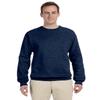 Jerzees 8 oz. 50/50 Fleece Crew (562) Vintage Heather Navy, S view 2
