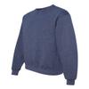 Jerzees 8 oz. 50/50 Fleece Crew (562) Vintage Heather Navy, S view 3
