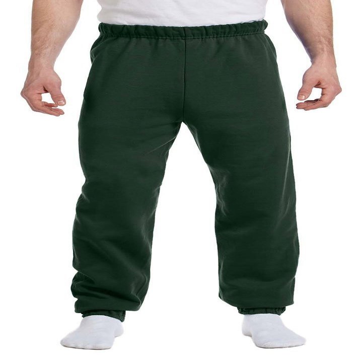 Jerzees Youth 8 oz., 50/50 NuBlend Sweatpants, Medium, FOREST GREEN