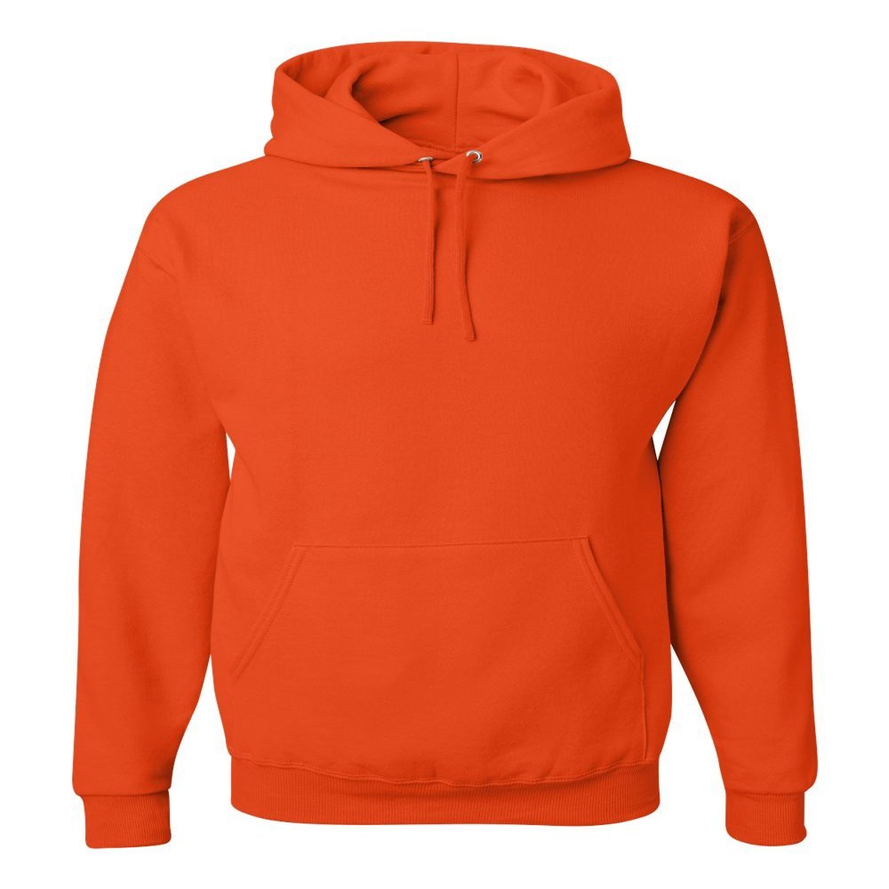 Jerzees 8 oz., 50/50 NuBlend Fleece Pullover Hood (996)- BURNT ORANGE,S