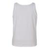 Bella Canvas Unisex Made In The USA Jersey Tank, Small, White view 4