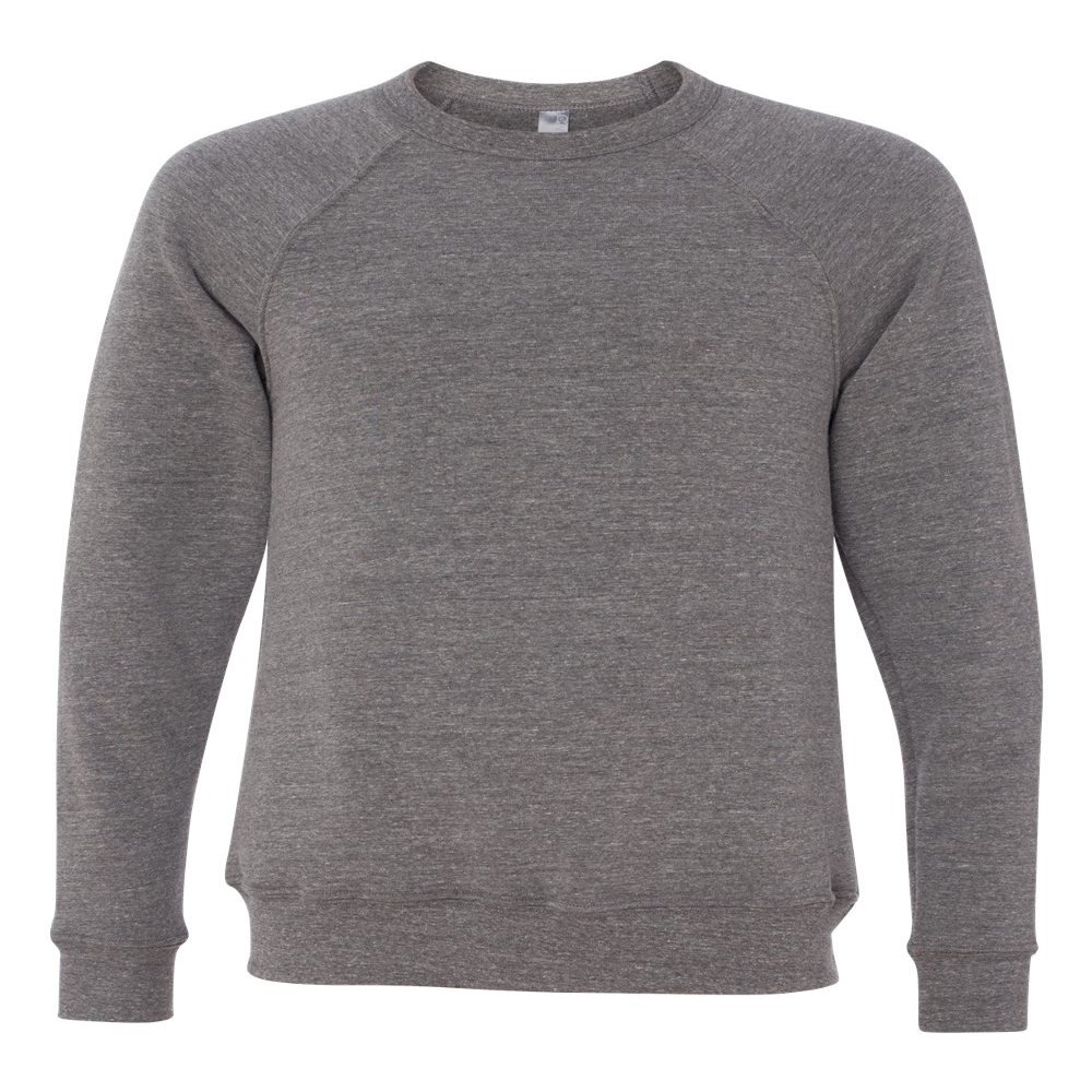 Bella Canvas Sponge Fleece Crew Neck Sweatshirt (3901) Grey Triblend, L