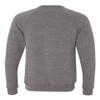 Bella Canvas Sponge Fleece Crew Neck Sweatshirt (3901) Grey Triblend, L view 4