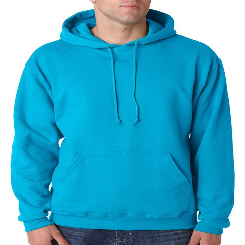 Jerzees 8 oz., 50/50 NuBlend Fleece Pullover Hood (996)- CALIFORNIA BLUE,2XL