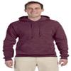 Jerzees 8 oz., 50/50 NuBlend Fleece Pullover Hood (996)- VINT HTH MAROON,3XL view 1