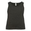 Bella Canvas Youth Jersey Tank (3480Y)- DK Grey Heather,S view 1