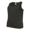 Bella Canvas Youth Jersey Tank (3480Y)- DK Grey Heather,S view 2