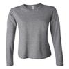 Bella Canvas Jersey Long-Sleeve T-Shirt (B6500) Deep Heather, S view 1