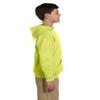 Jerzees Youth 8 oz., 50/50 NuBlend Fleece Pullover Hood (996Y)- SAFETY GREEN,L view 4