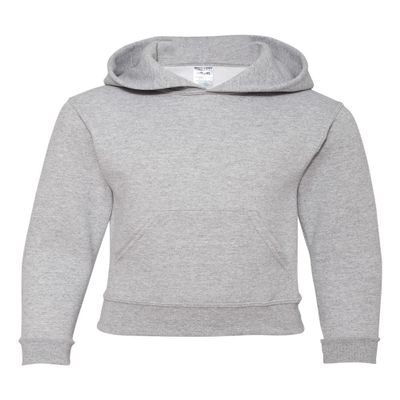 Jerzees Hooded Pullover Sweatshirt (996Y) Athletic Heather, M