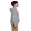 Jerzees Hooded Pullover Sweatshirt (996Y) Athletic Heather, M view 2