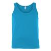Bella Canvas Jersey Tank (3480) Neon Blue, M view 1