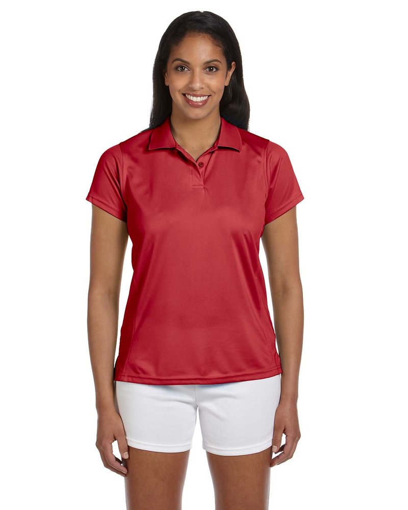 4 oz. Polytech Polo (M315W) Red, S