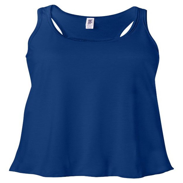 Bella Canvas Flowy Racerback Tank (B8800) True Royal, M