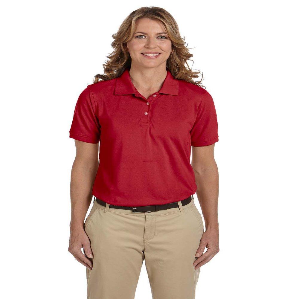 5.6 oz. Easy Blend Polo (M265W) Red, 3XL