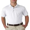Gildan DryBlend Youth 5.6 oz., 50/50 Jersey Polo (G880B)- WHITE,S view 1