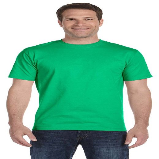 5.6 oz. 50/50 T-Shirt (G800) Irish Green, S