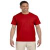 Cotton 6 oz. Pocket T-Shirt (G230) Red, 4XL view 1