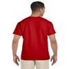 Cotton 6 oz. Pocket T-Shirt (G230) Red, 4XL view 3