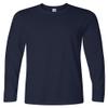 Gildan Softstyle 4.5 oz. Long-Sleeve T-Shirt, Small, NAVY view 1