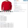 Gildan Softstyle 4.5 oz. Long-Sleeve T-Shirt, Small, NAVY view 2