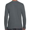 4.5 oz. Long-Sleeve T-Shirt (G644) Military Green, M view 2