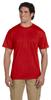5.6 oz. 50/50 Pocket T-Shirt (G830) Red, L view 1