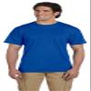 5.6 oz. 50/50 Pocket T-Shirt (G830) Royal Blue, S view 1